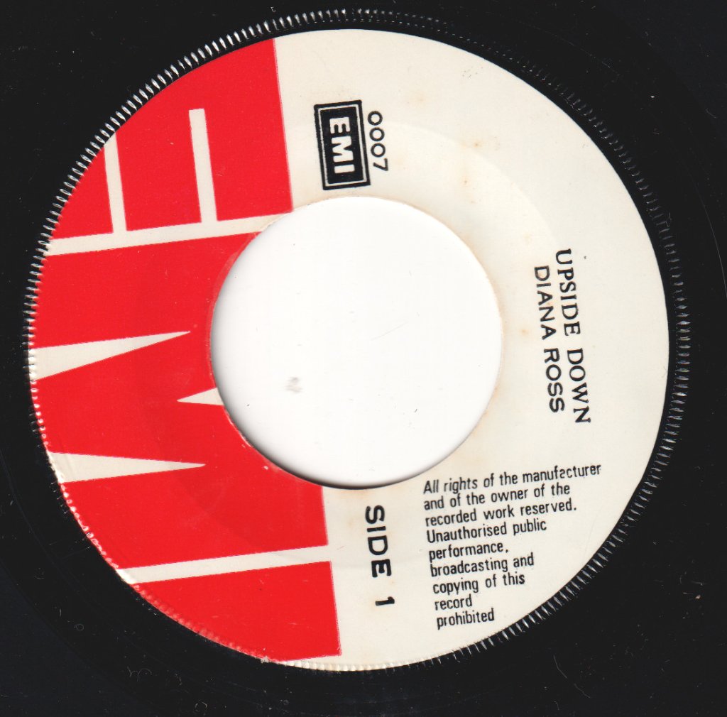 Diana Ross - Upside Down - 7 Inch