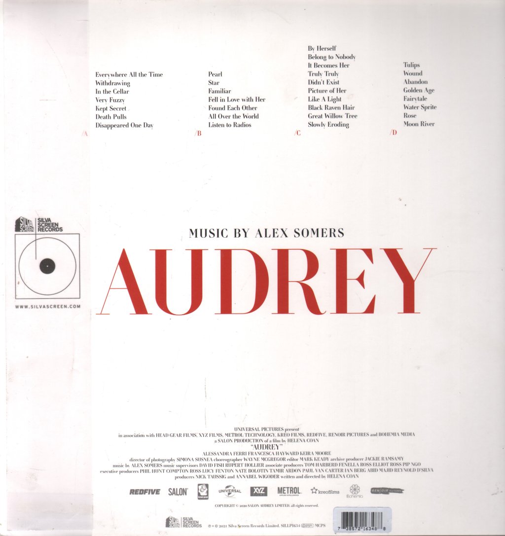 Alex Somers - Audrey (Original Film Soundtrack) - Double Lp