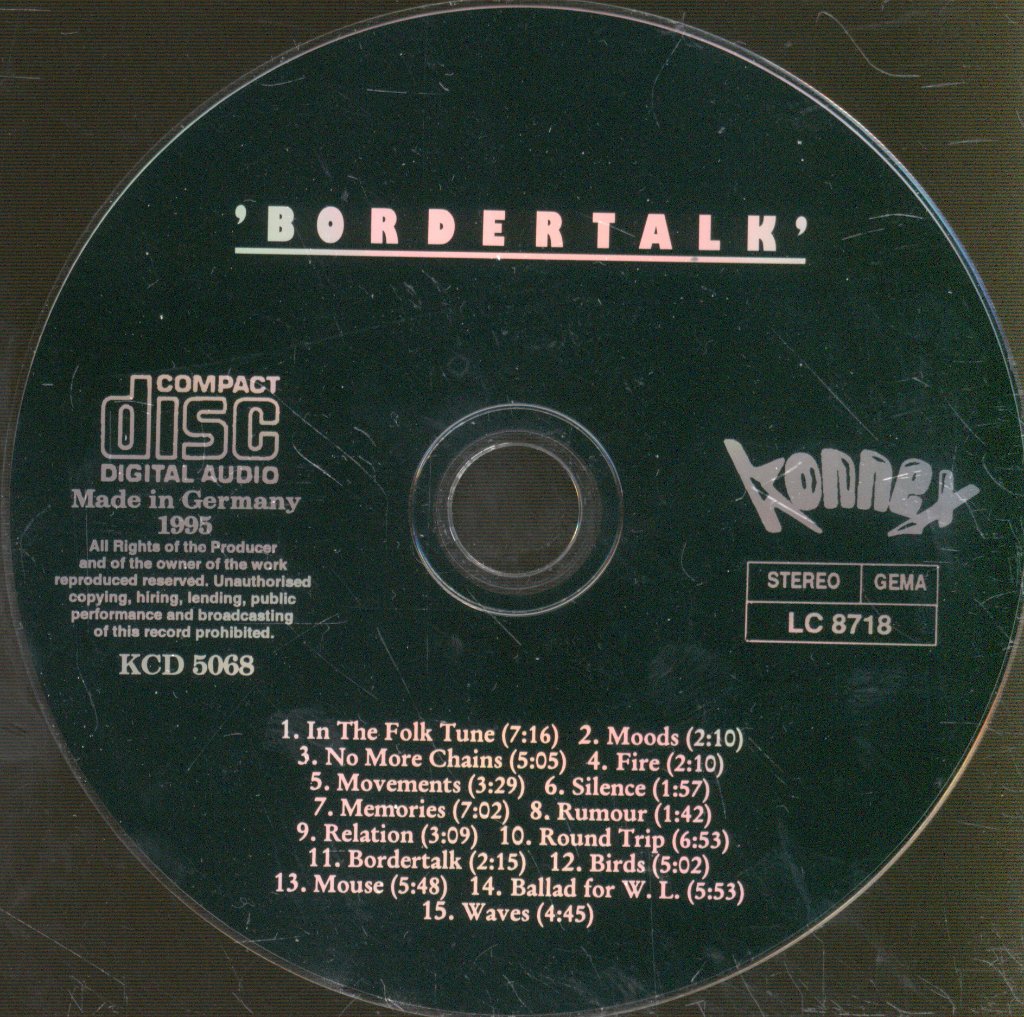 Jiří Stivín, Rob van den Broeck, Ali Haurand - Bordertalk - Cd