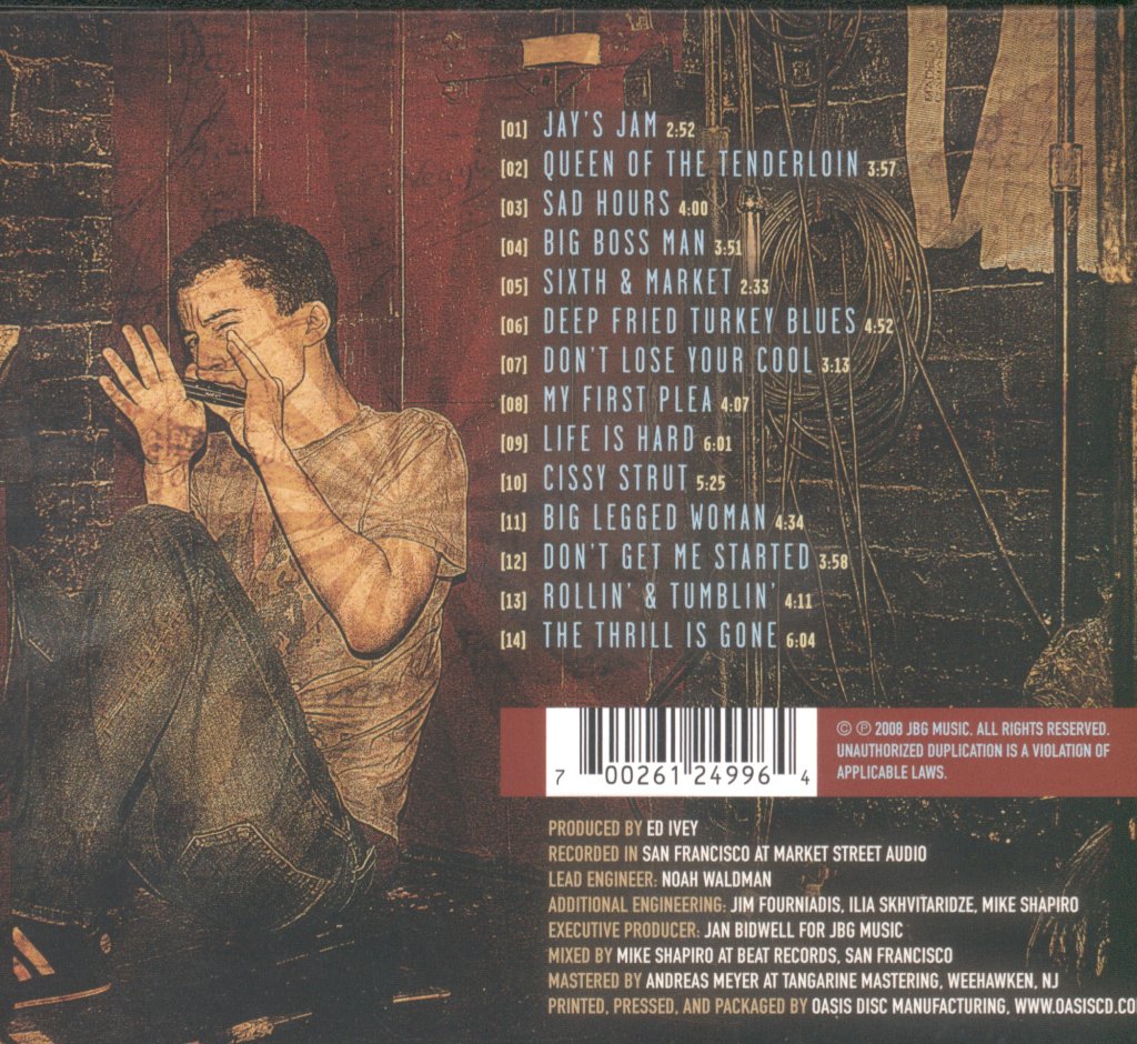 Jay Gaunt - Blown Away - Cd