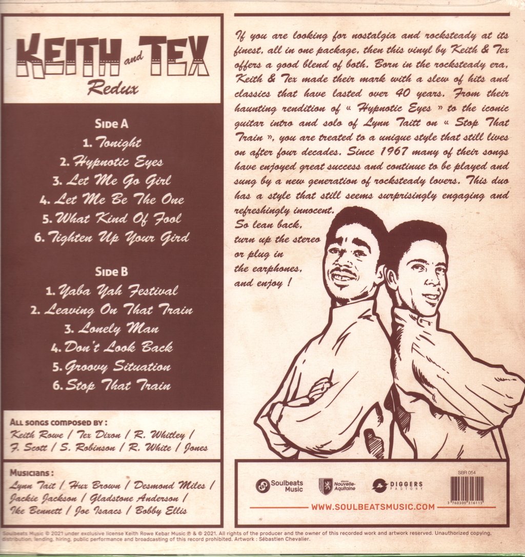 Keith And Tex - Redux - Lp
