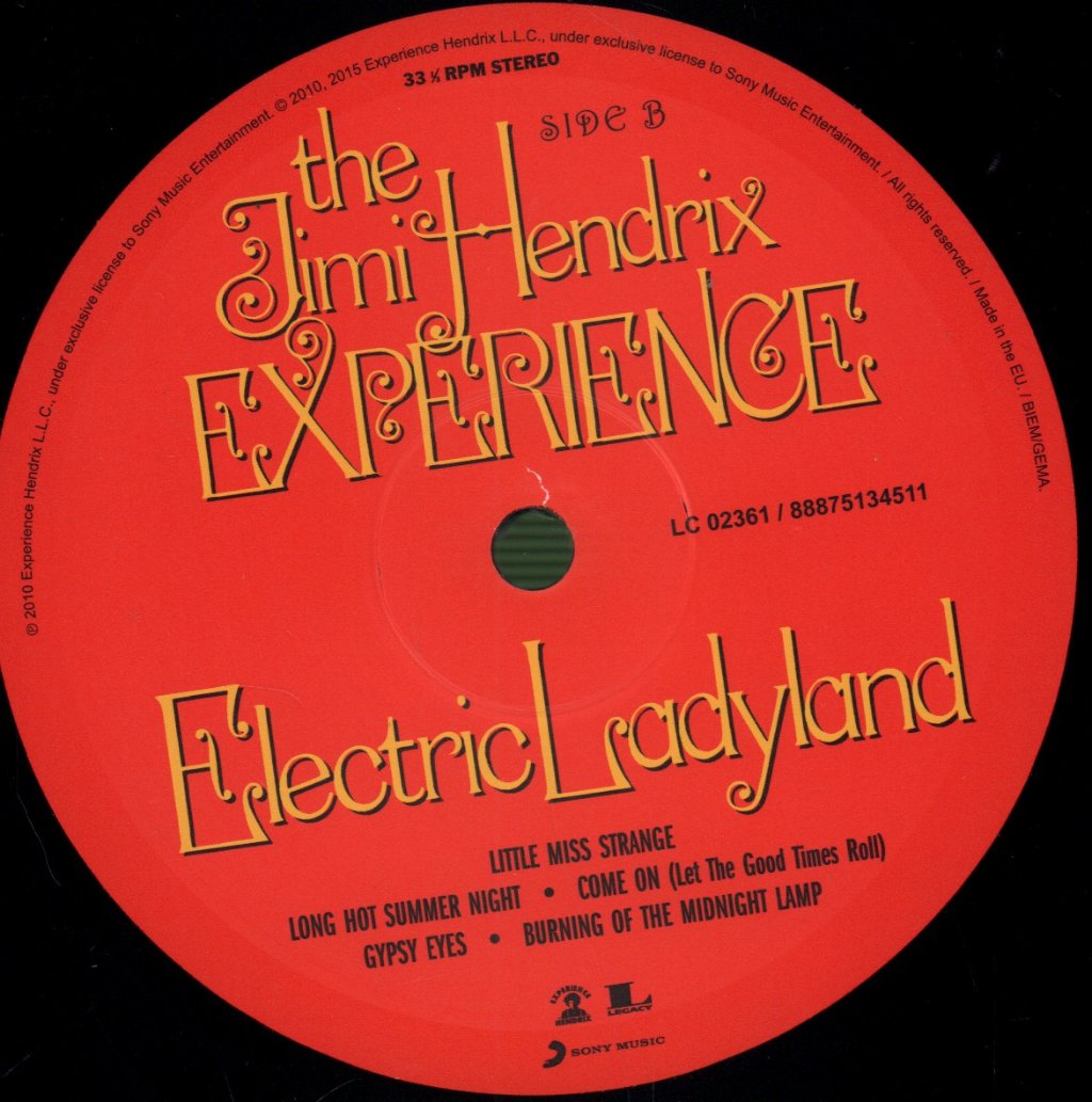 Jimi Hendrix Experience - Electric Ladyland - Double Lp