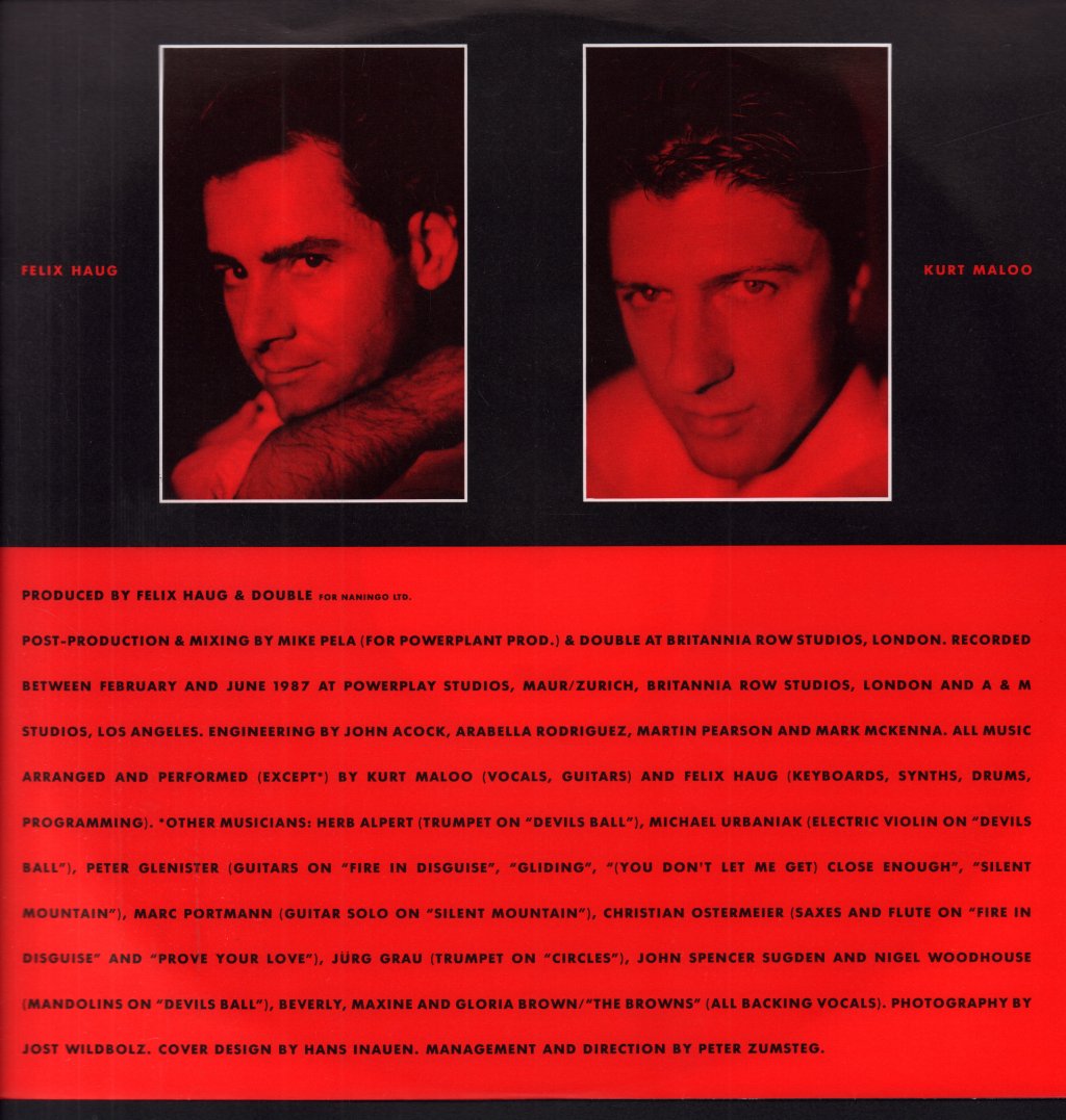 Double (Uk 80'S Group) - Dou3le - Lp