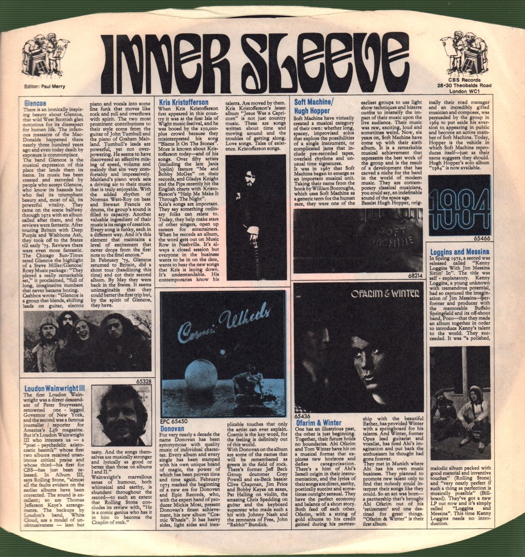 Leonard Cohen - Songs Of Leonard Cohen - Lp