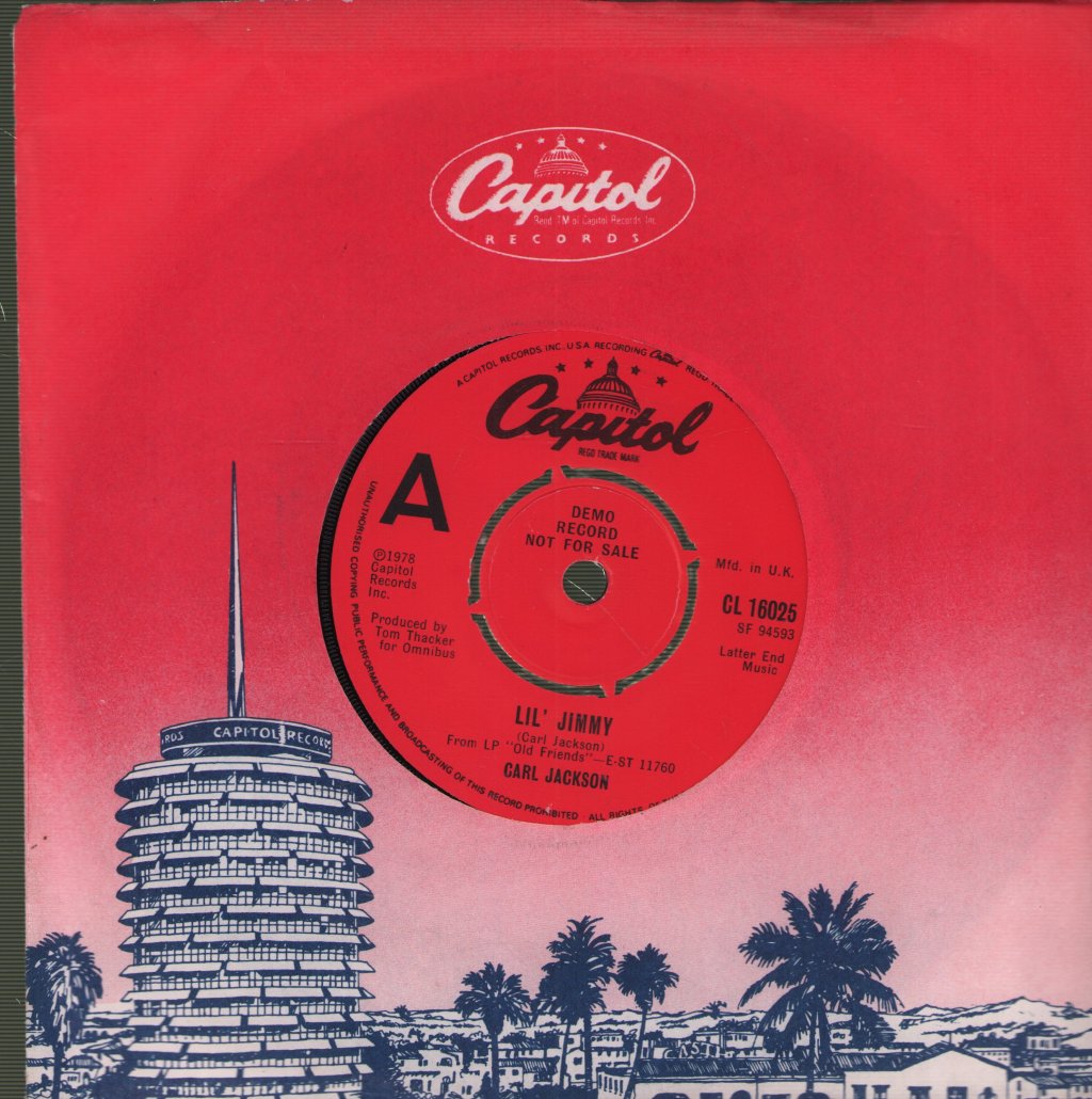 Carl Jackson - Lil' Jimmy - 7 Inch