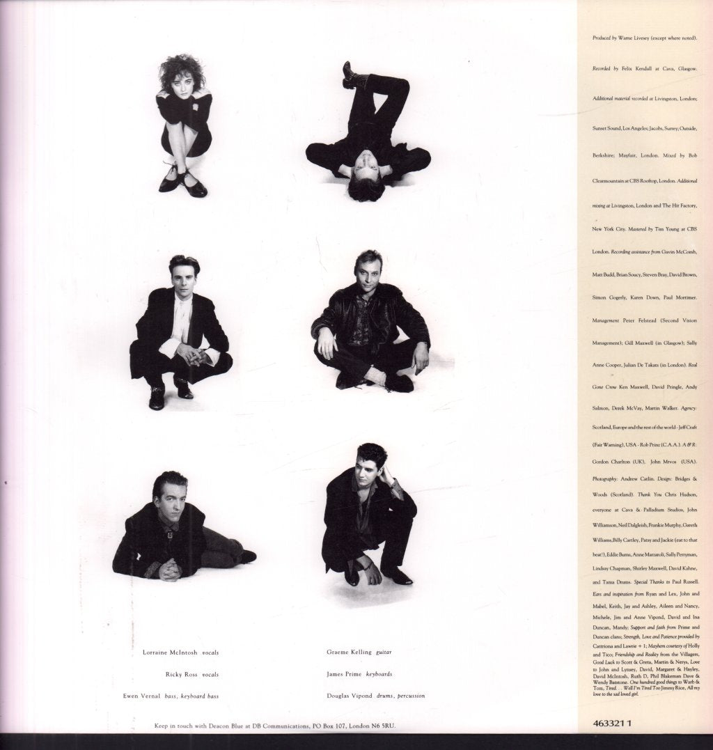 Deacon Blue - When The World Knows Your Name - Lp