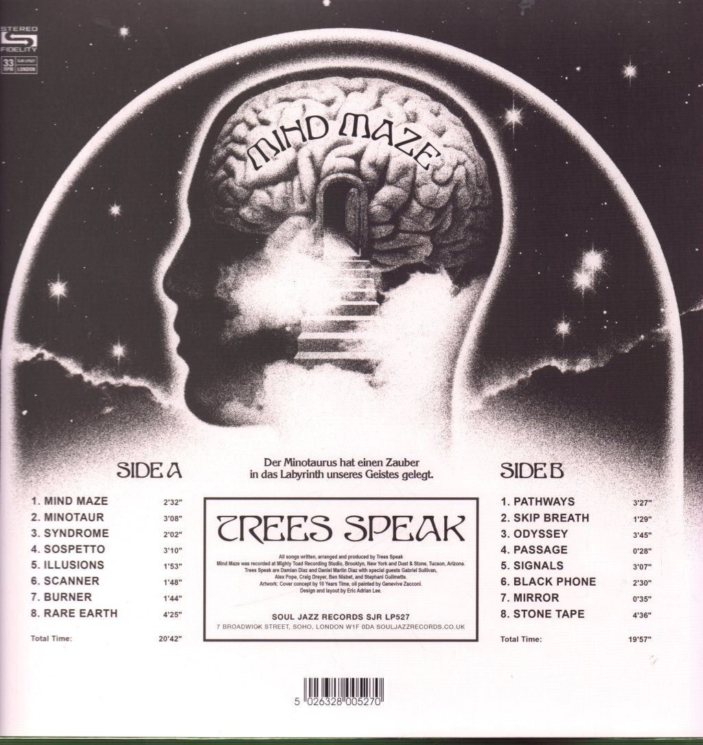 Trees Speak - Mind Maze - Lp