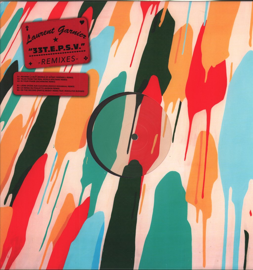 Laurent Garnier - "33 T.E.P.S.V." Remixes - 12 Inch