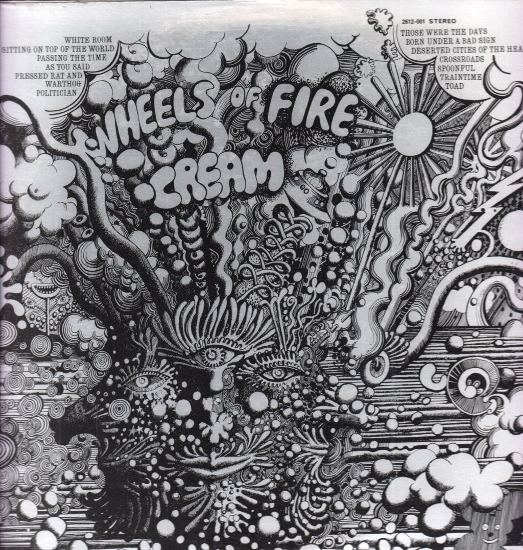 Cream - Wheels Of Fire - Double Lp