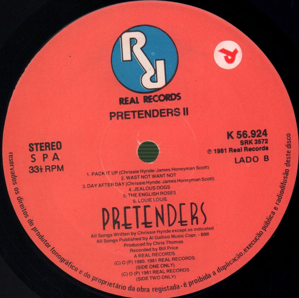 Pretenders - Pretenders II - Lp