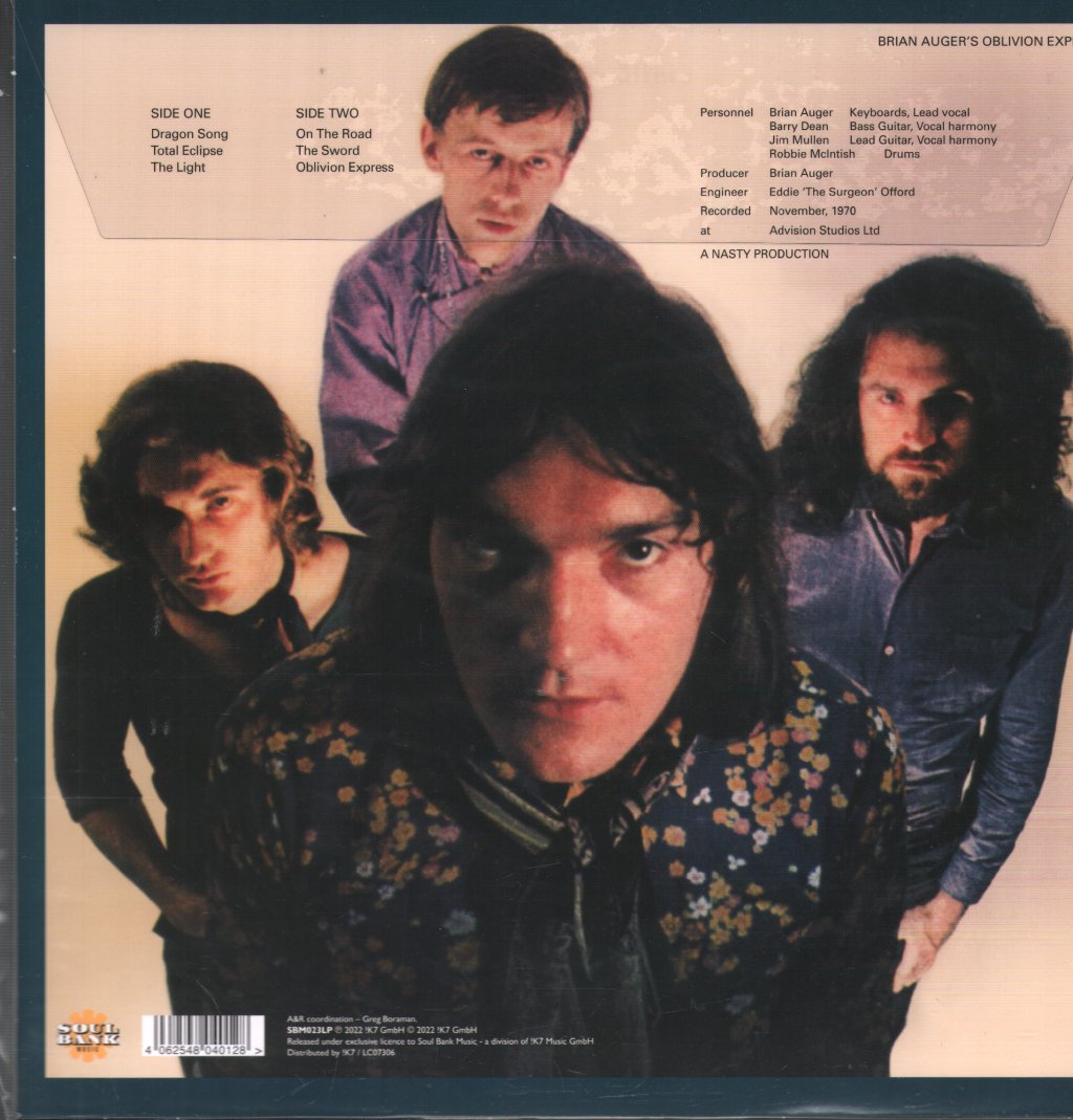 Brian Auger's Oblivion Express - Oblivion Express - Lp