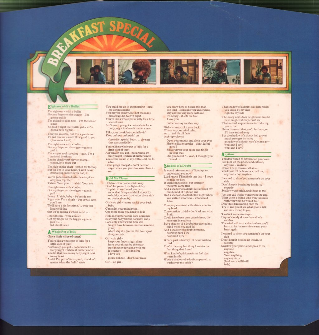 Pete Wingfield - Breakfast Special - Lp