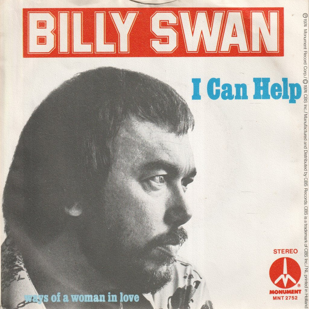 Billy Swan - I Can Help - 7 Inch