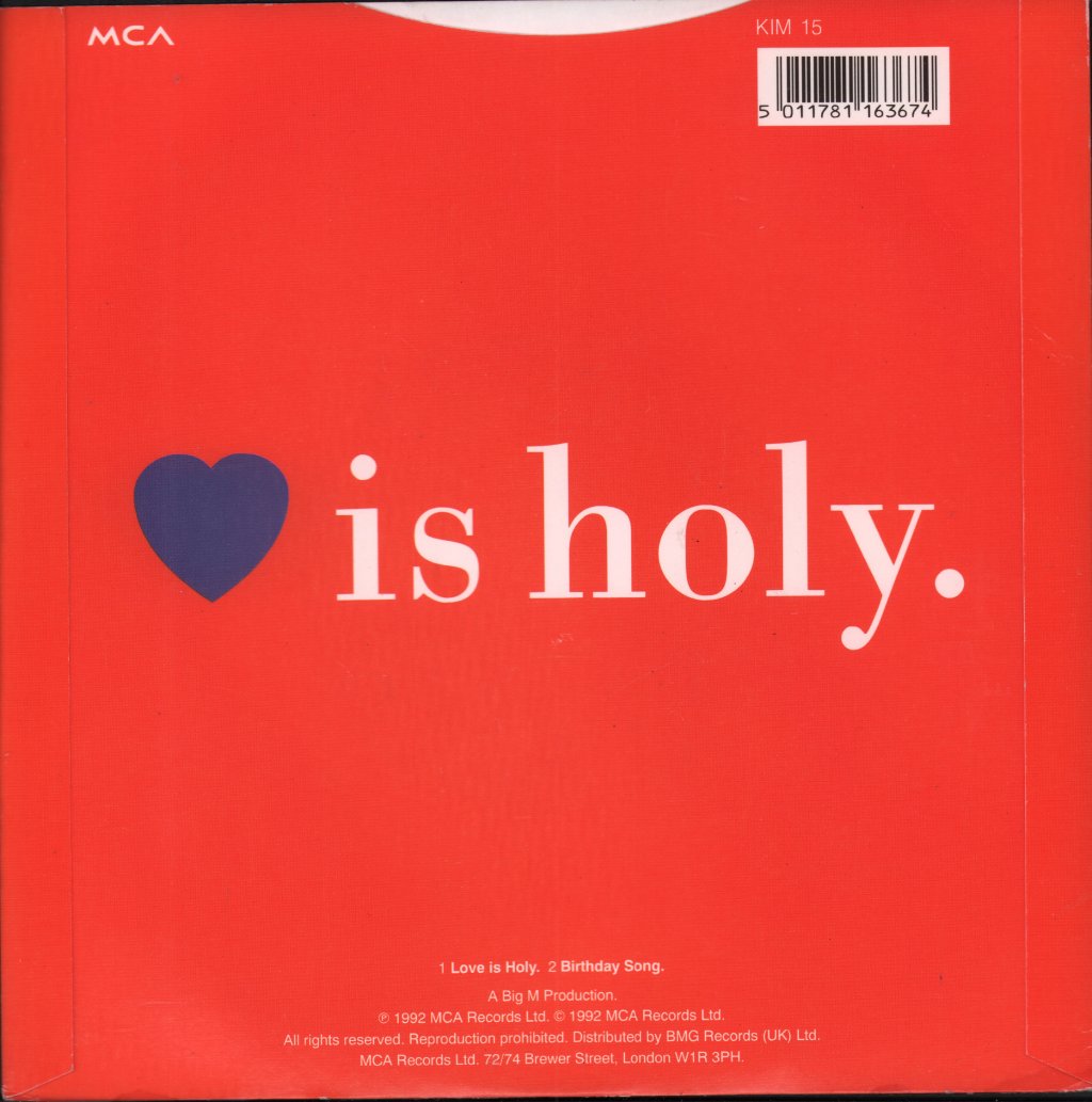 Kim Wilde - Love Is Holy - 7 Inch