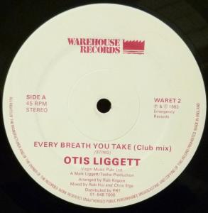 Otis Liggett - Every Breath You Take - 12 Inch