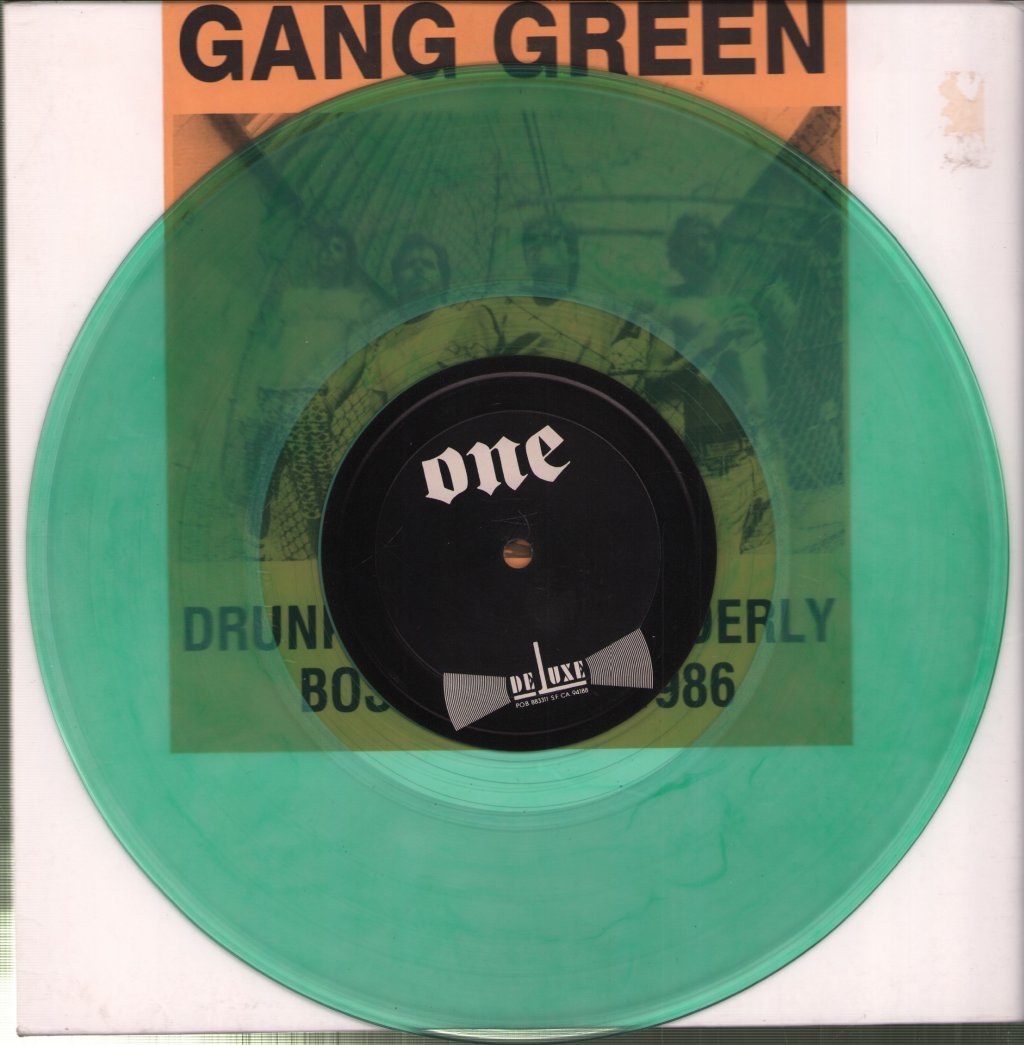 Gang Green - Drunk And Disorderly - 10 Inch