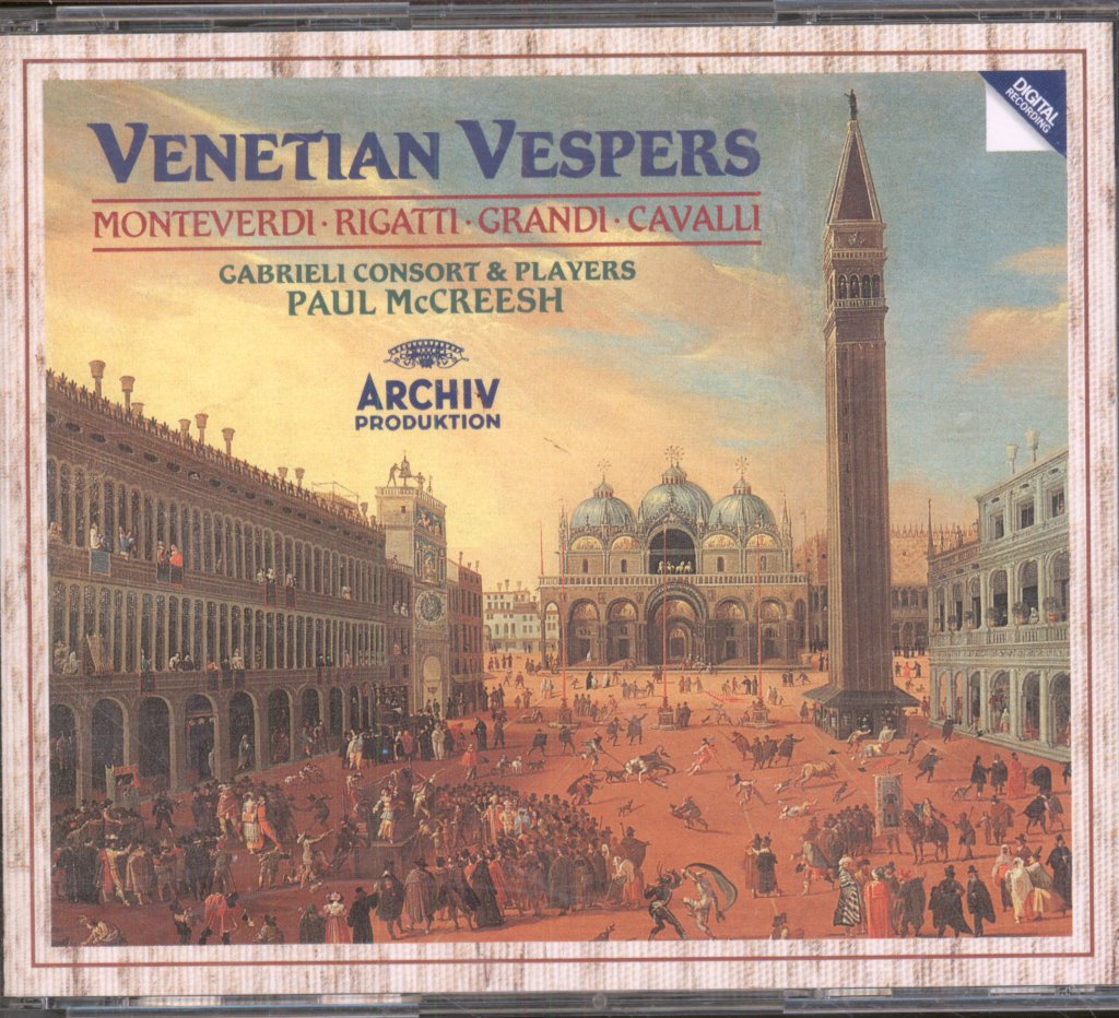 Gabrieli Consort & Players / Paul McCreesh - Venetian Vespers - Double Cd