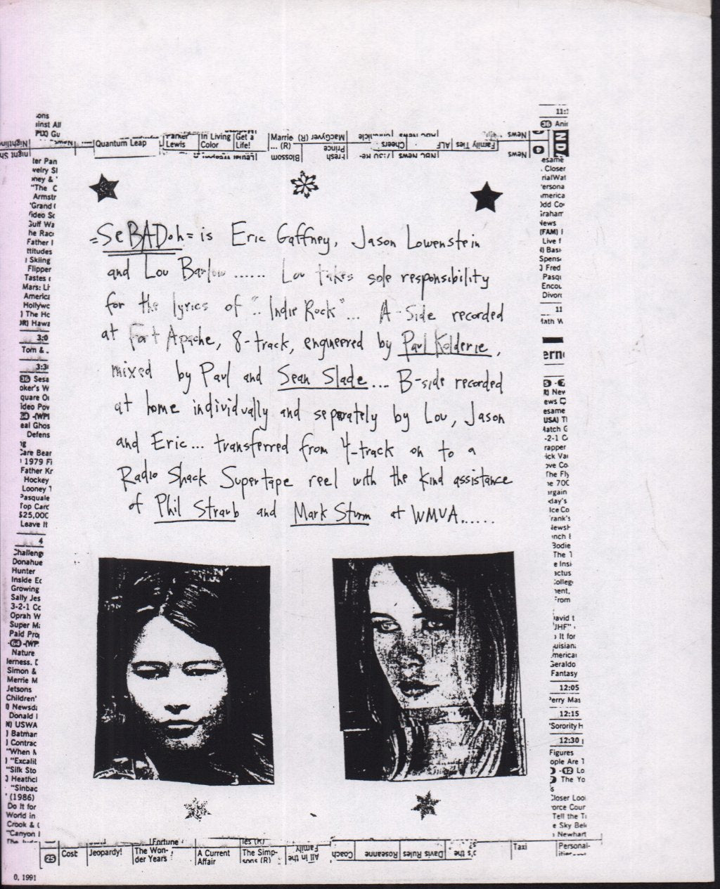 Sebadoh - Gimme Indie Rock - 7 Inch