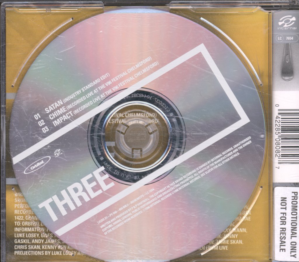 Orbital - Satan Live - Cd
