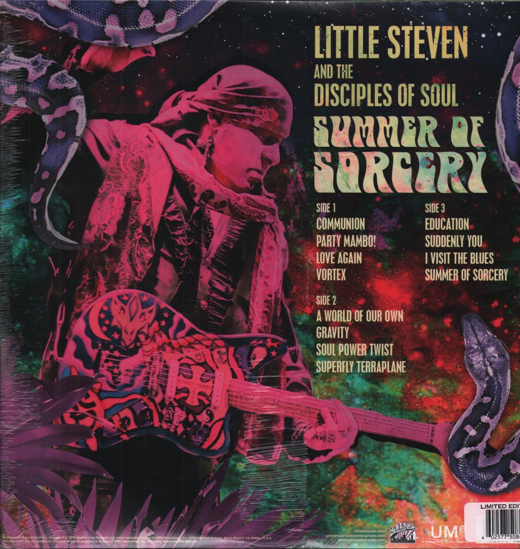 Little Steven And The Disciples Of Soul - Summer Of Sorcery - Lp