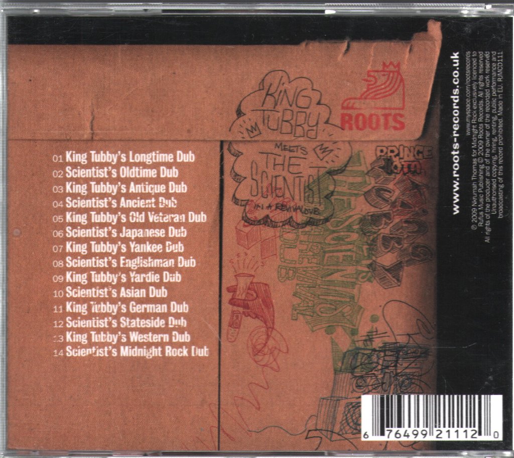 Kijg Tubby meets The Scientist - In A Revival Dub - Cd