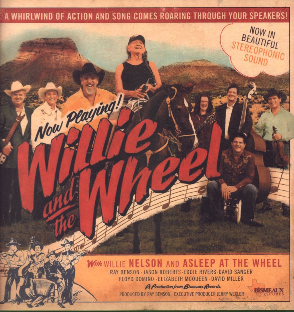 Willie Nelson And Asleep At The Wheel - Willie And The Wheel - Lp