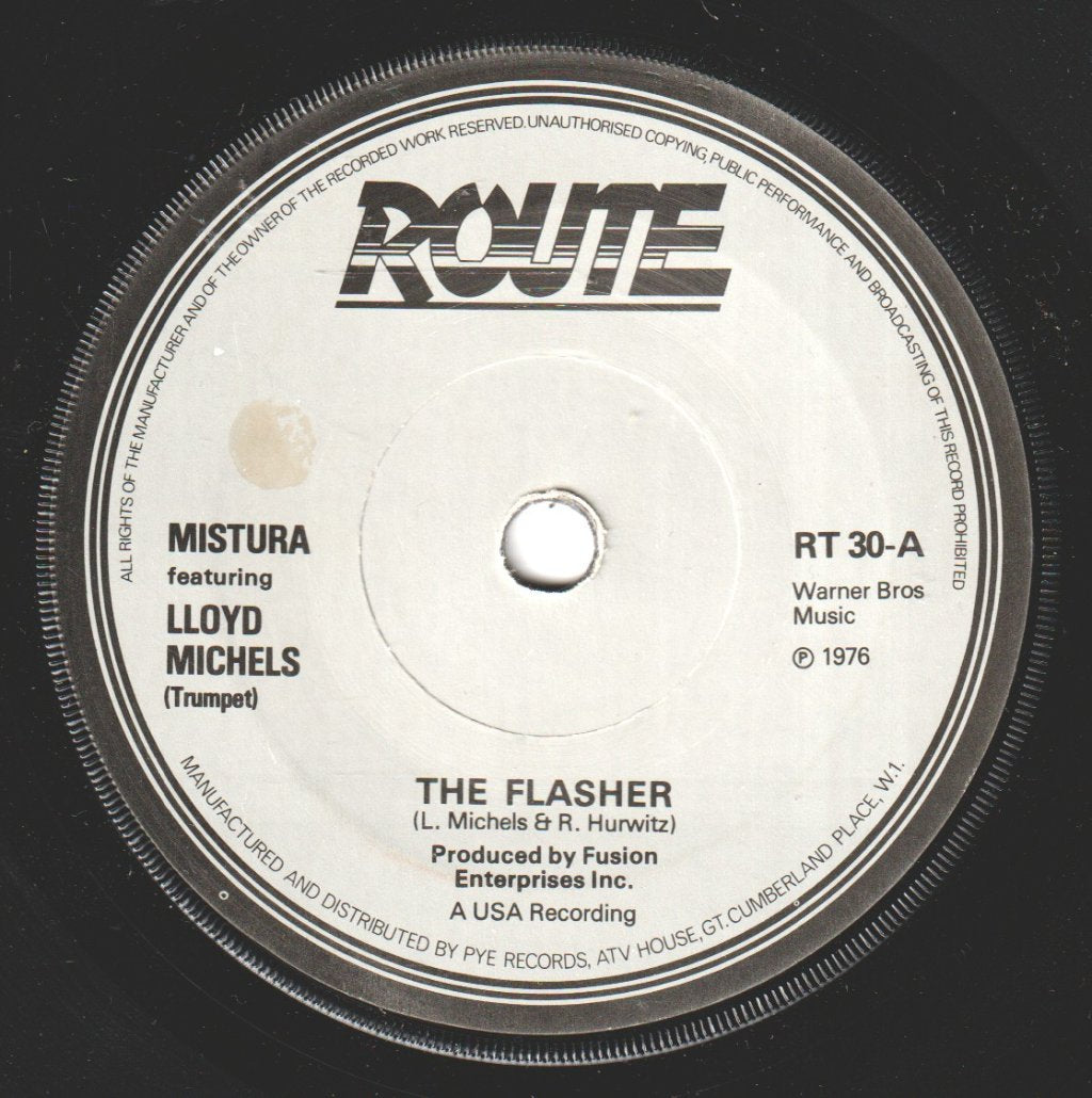 Mistura Featuring Lloyd Michels - Flasher - 7 Inch