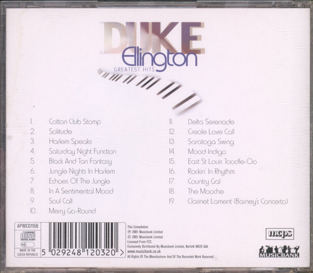 Duke Ellington - Greatest Hits - Cd