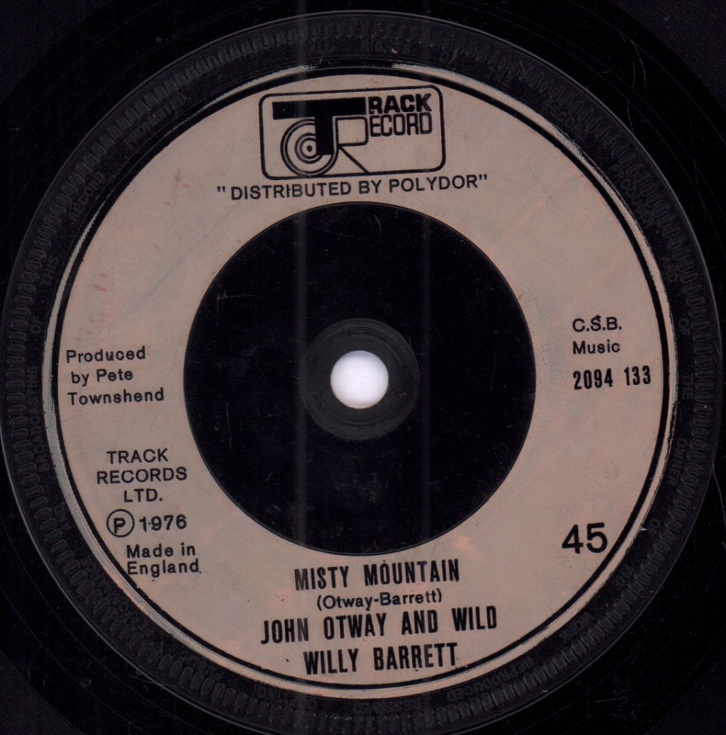 John Otway And Wild Willy Barrett - Louisa On A Horse - 7 Inch