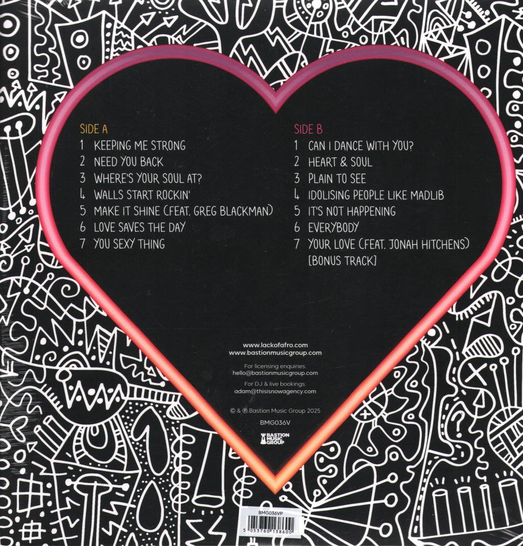 Lack Of Afro - Love Dealer - Lp