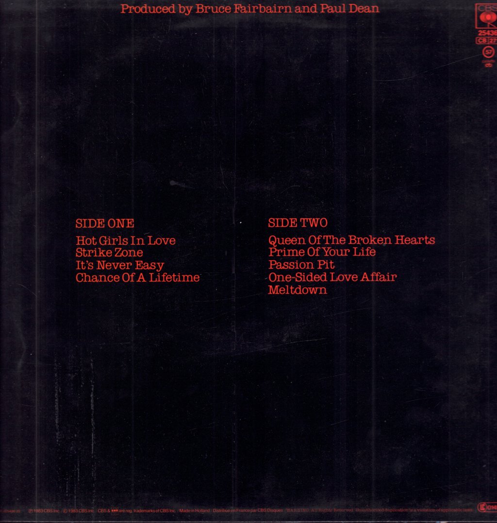 Loverboy - Keep It Up - Lp