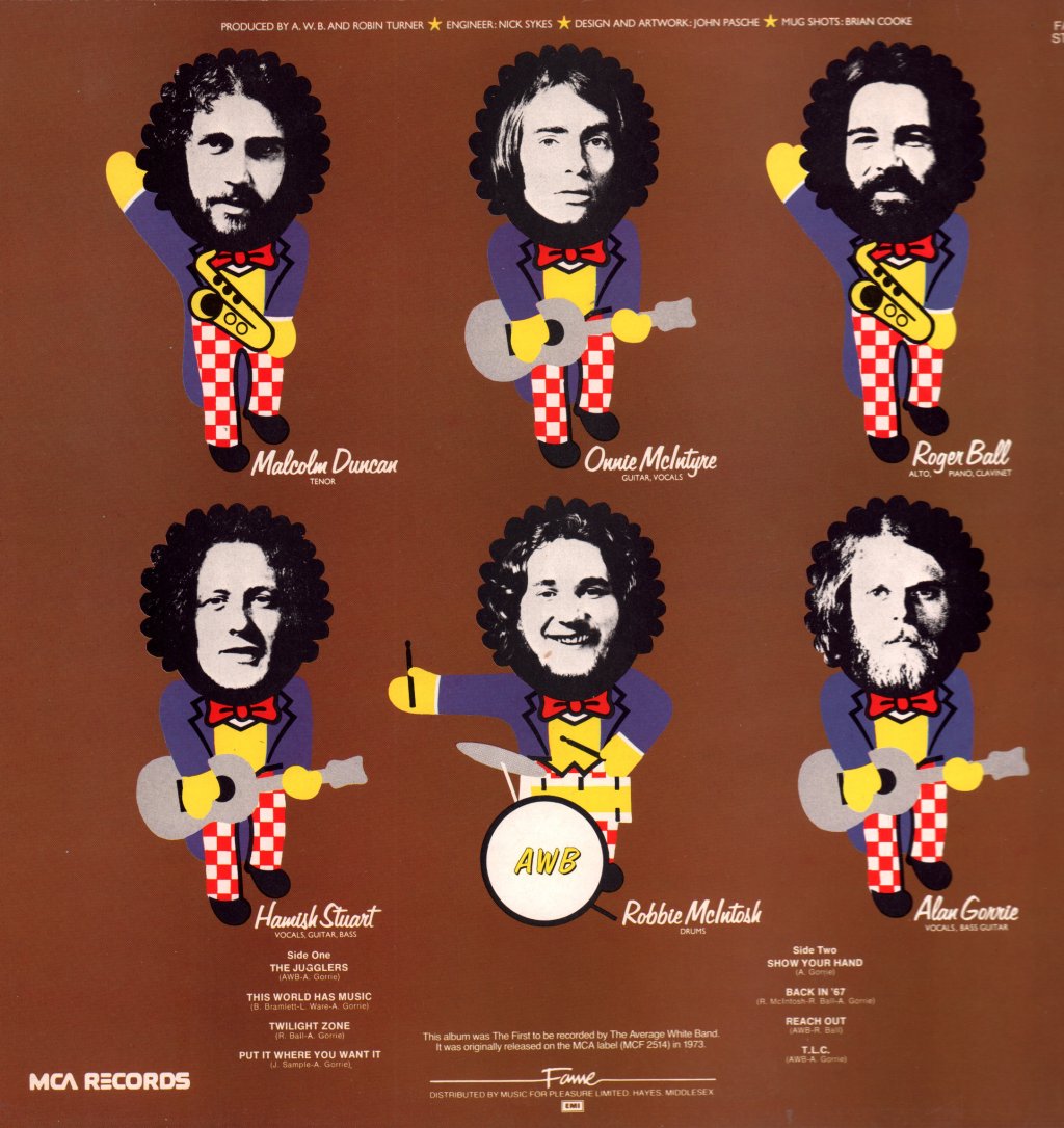 Average White Band - Show Your Hand - Lp