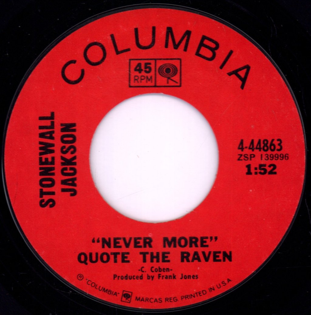 Stonewall Jackson - How Many Lies Can I Tell - 7 Inch
