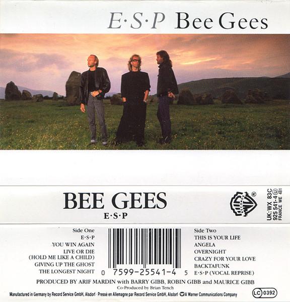 Bee Gees - E·S·P - Cassette