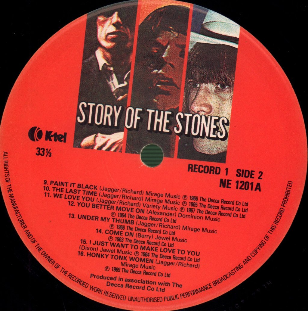 Rolling Stones - Story Of The Stones - Double Lp