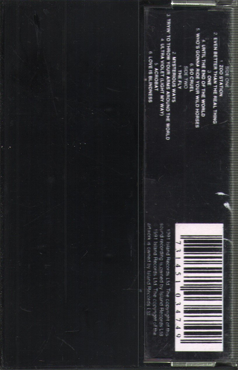 U2 - Achtung Baby - Cassette