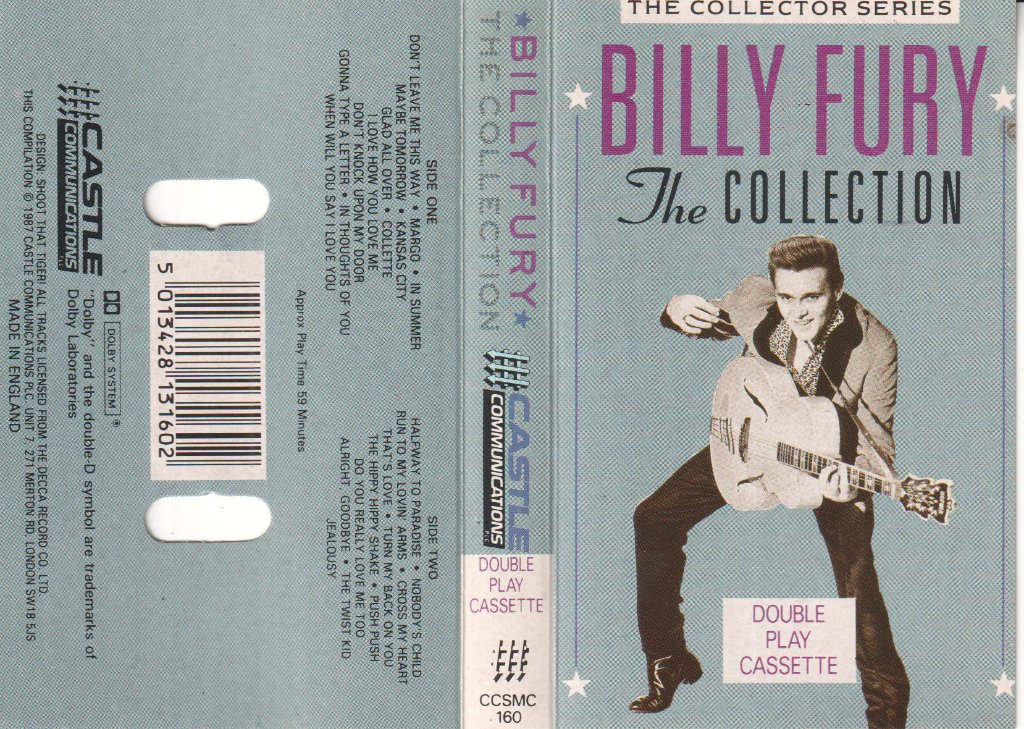Billy Fury - Collection - Cassette