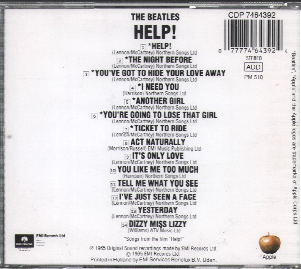 Beatles - Help! - Cd