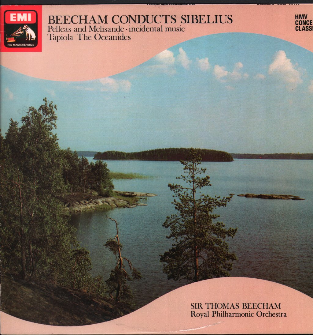 Sir Thomas Beecham / Royal Philharmonic Orchestra - Beecham Conducts Sibelius - Lp