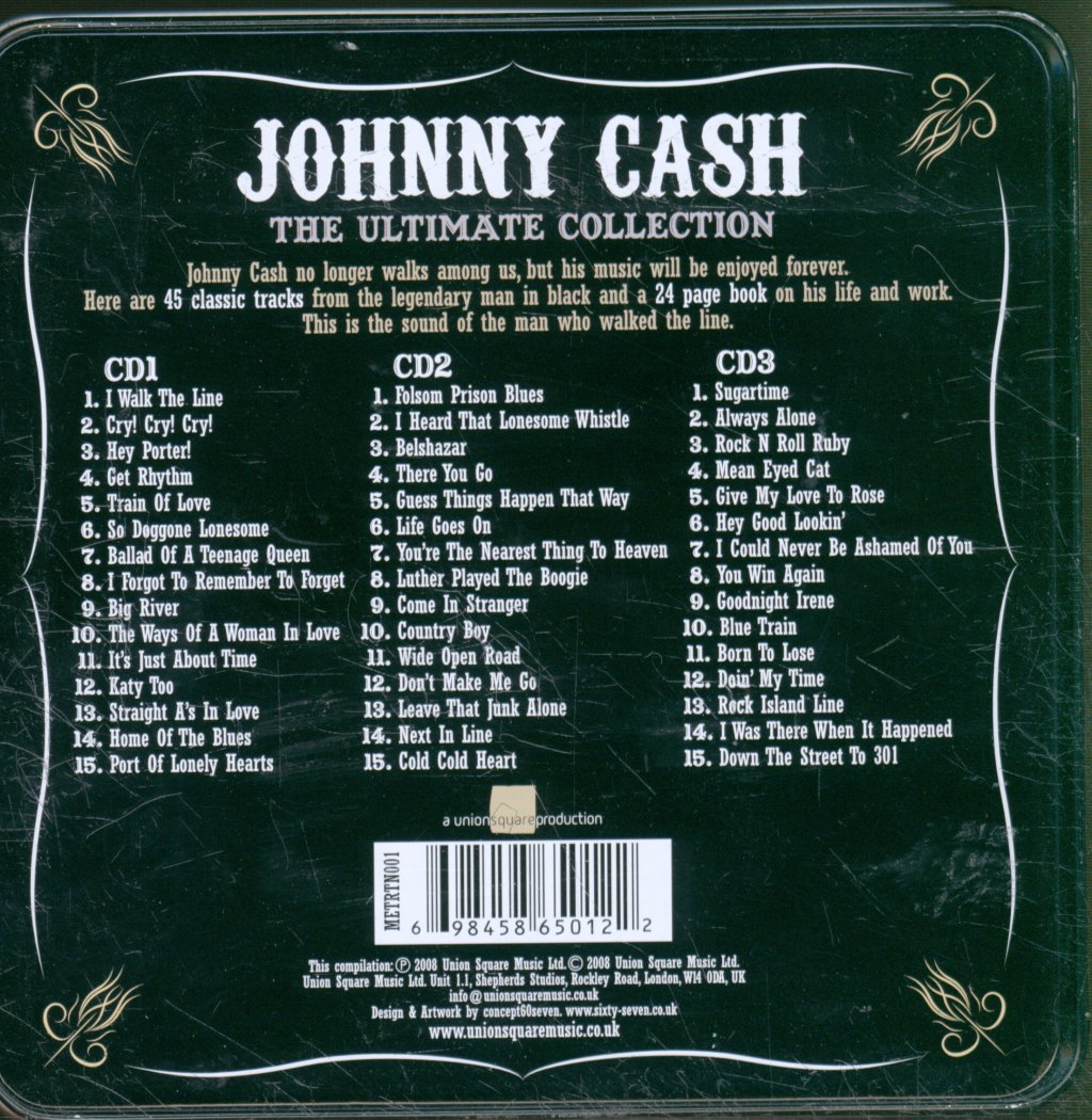 Johnny Cash - Ultimate Collection - Cd Set