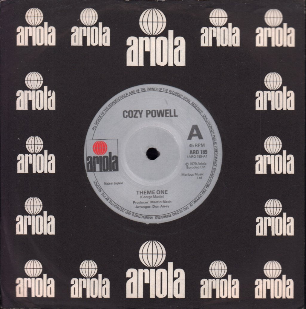Cozy Powell - Theme One - 7 Inch