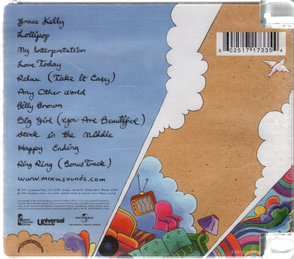 Mika - Life In Cartoon Motion - Cd