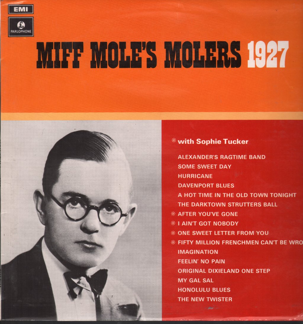 Miff Mole's Molers - Miff Mole's Molers 1927 - Lp