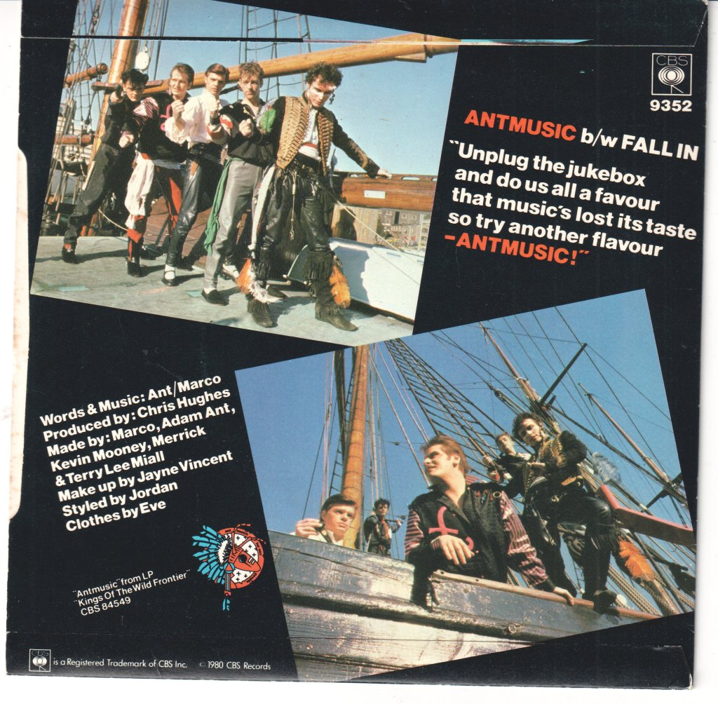 Adam And The Ants - Antmusic - 7 Inch