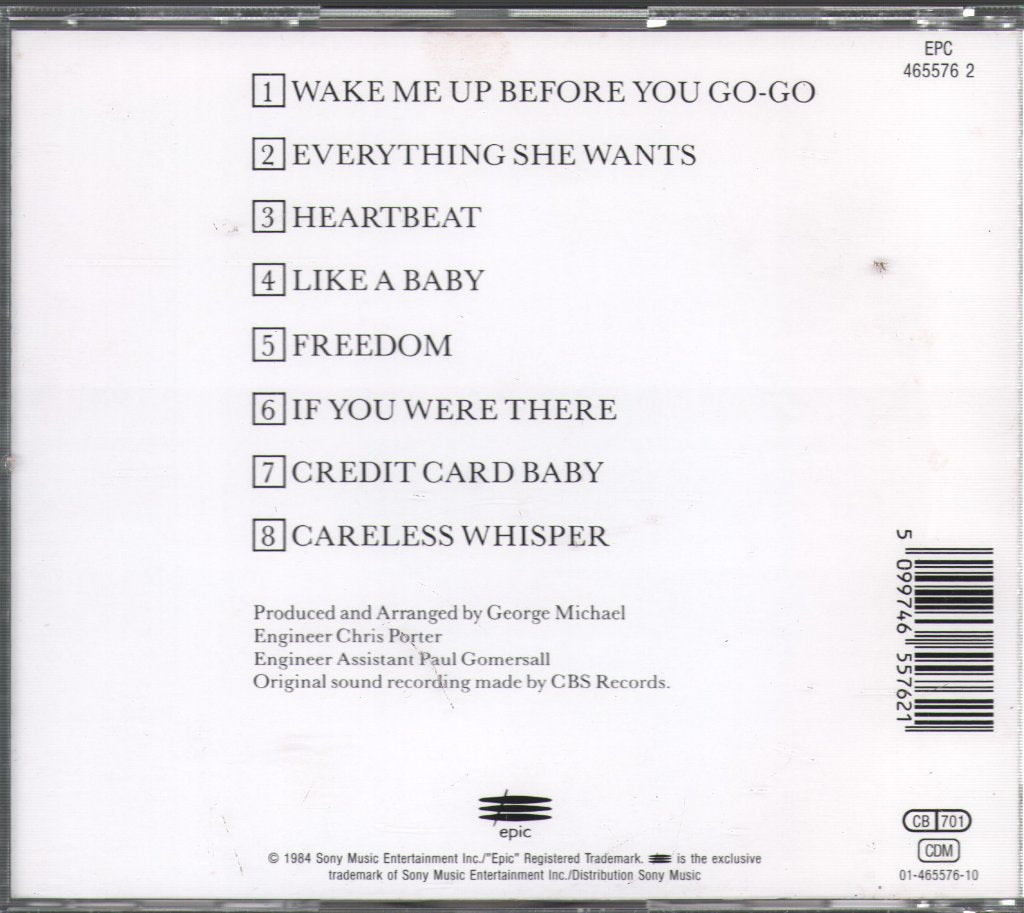 Wham - Make It Big - Cd