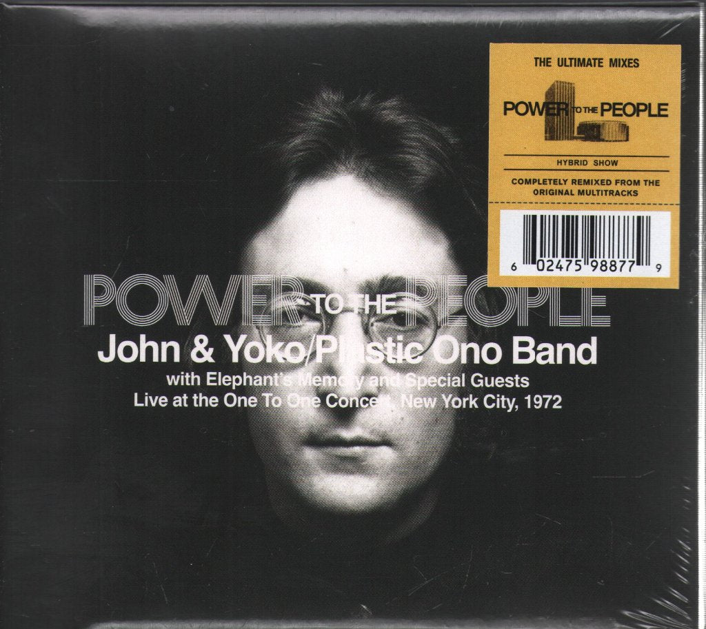 Plastic Ono Band, John Lennon and Yoko - Power to The People - Cd