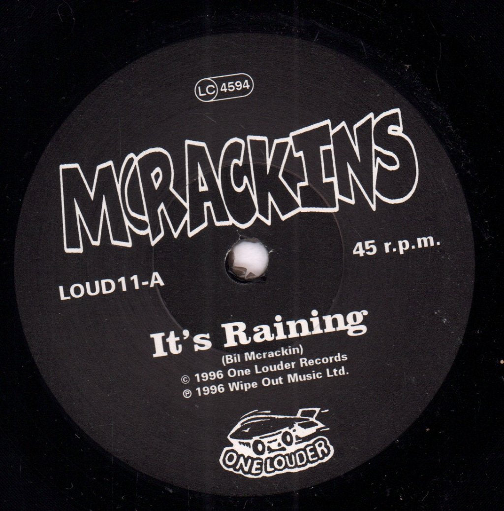 Mcrackins - It's Raining - 7 Inch