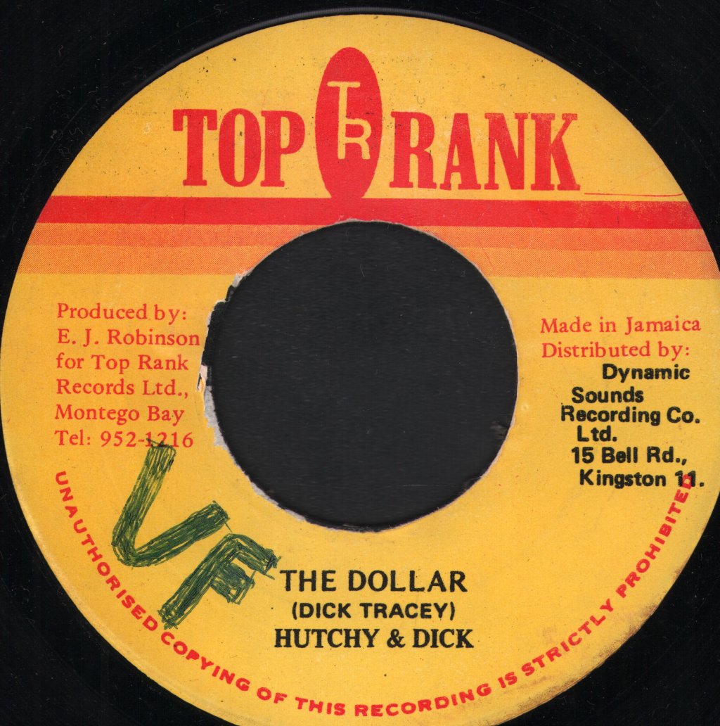 Hutchy & Dick - Dollar - 7 Inch