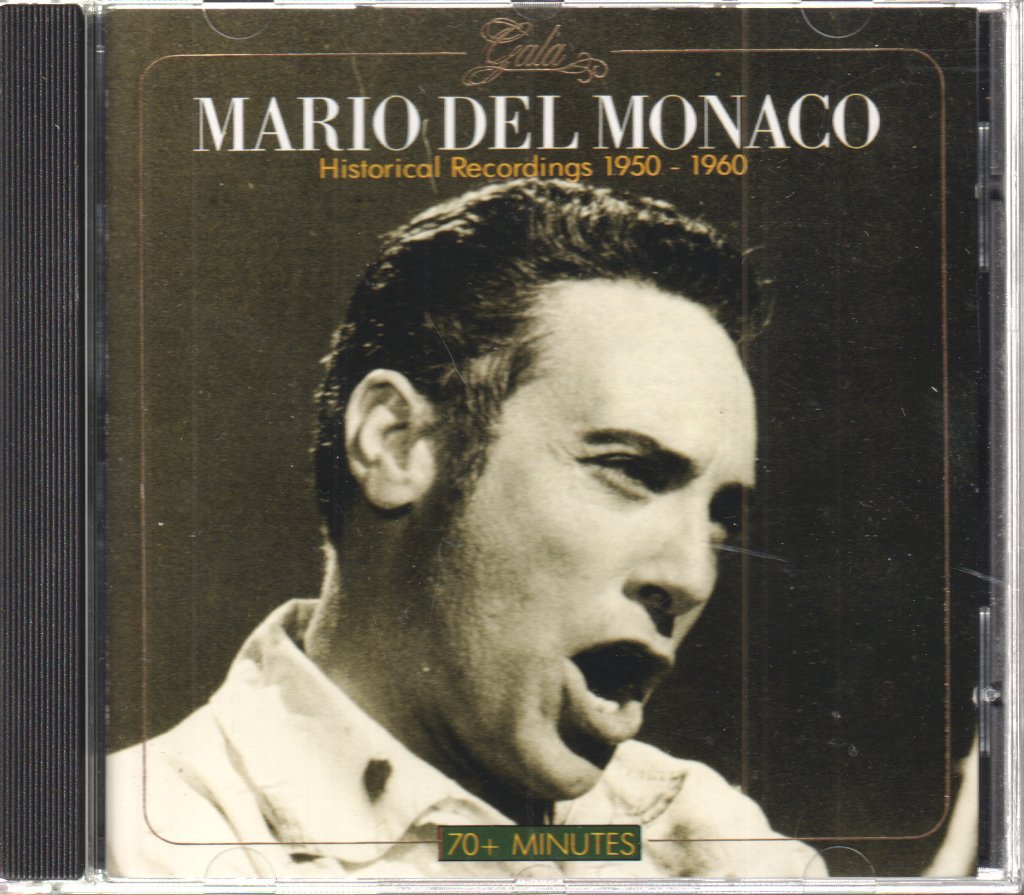 Mario Del Monaco - Historical Recordings 1950 - 1960 - Cd