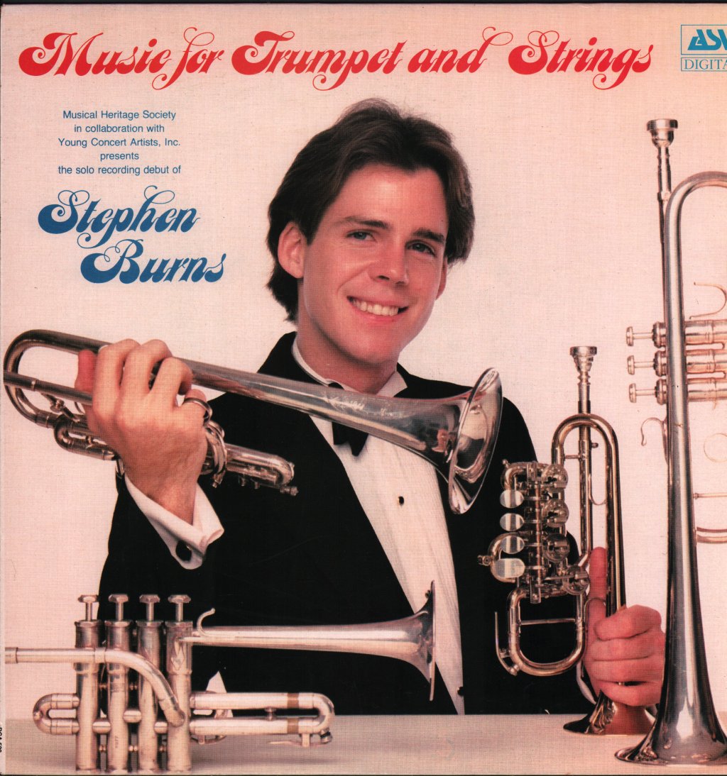 Stephen Burns - Music for Trumpet and Strings - Lp